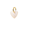 Anhänger perlmutt heart