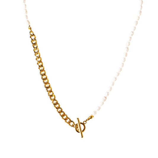 Kette halfpearl (upcycled)