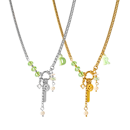 Kette green serenity (personalisierbar)