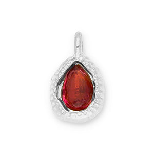 Anhänger red sparkle